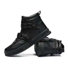 Load image into Gallery viewer, Luxury High Top Leather Sneakers - 3 Colors
