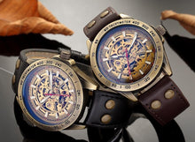 Load image into Gallery viewer, DE CRU Automatic Skeleton Vintage Watch
