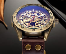 Load image into Gallery viewer, DE CRU Automatic Skeleton Vintage Watch
