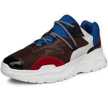 Load image into Gallery viewer, MERCY RX97 Chunky Leather/Mesh Sneakers - Multi
