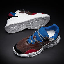 Load image into Gallery viewer, MERCY RX97 Chunky Leather/Mesh Sneakers - Multi
