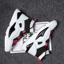 Load image into Gallery viewer, TOXIQUE X &#39;VIBE&#39; High Top Sneakers - SPL White
